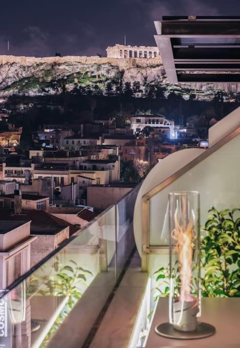 Apartamento Heated Plunge Pool & Firepit Acropolis Penthouse Atenas Exterior foto
